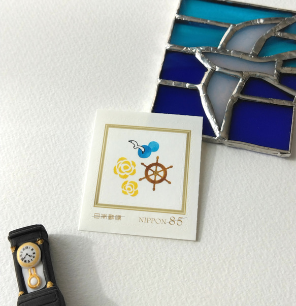 切手85 85円切手 濱の町 ver.2 レターセット armeria 通販 18757812
