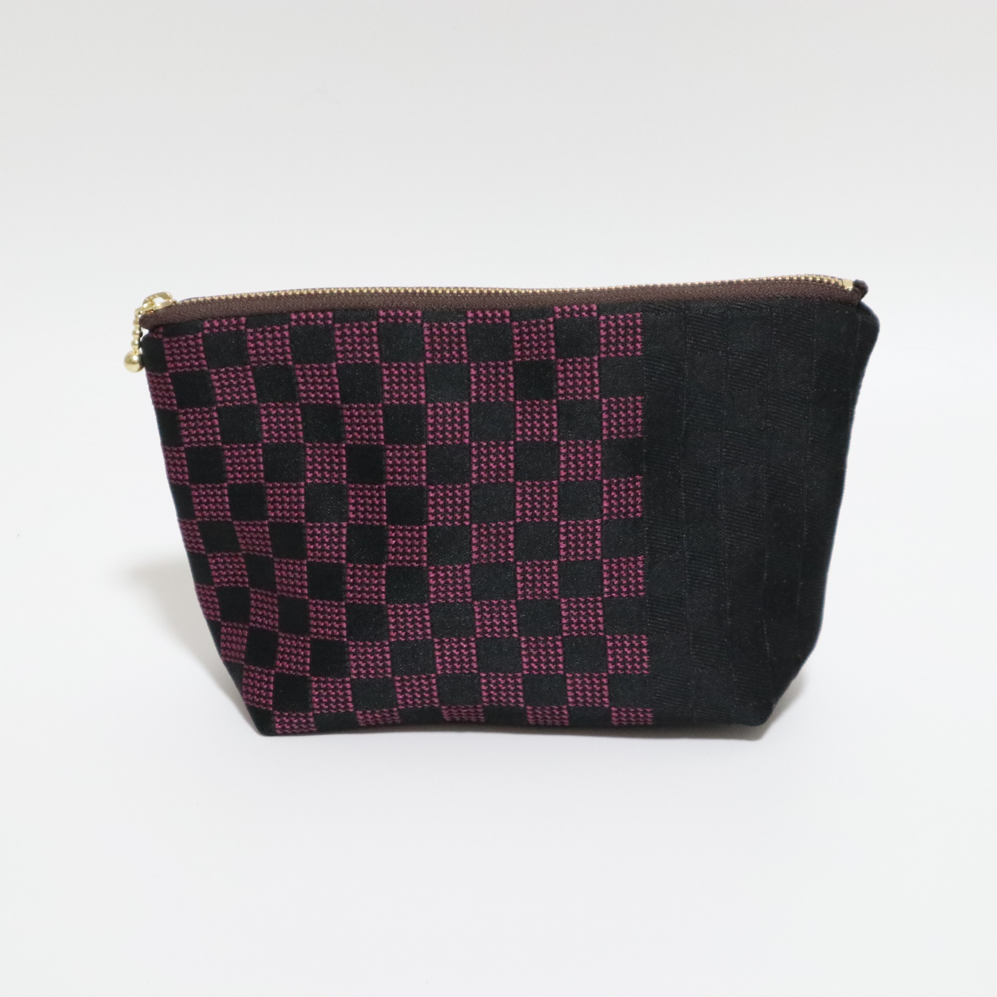 ■着物帯リメイク■　舟形ポーチ（BP2406-BPL）