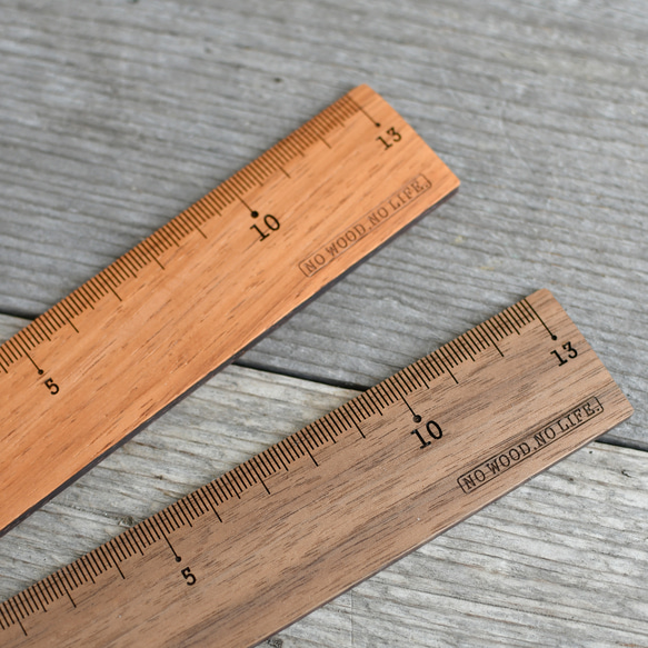 木製定規13ｃｍ 4枚目の画像