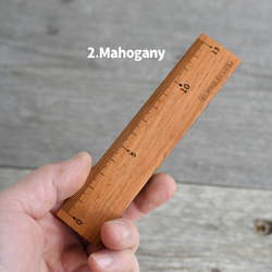 木製定規13ｃｍ 3枚目の画像