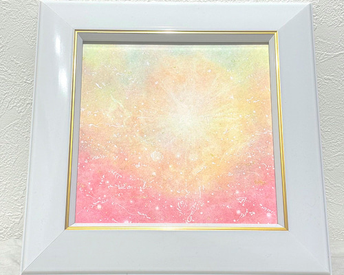 抽象画『輝く未来』 パステルアート原画 絵画 HIDEKI 通販 18758500
