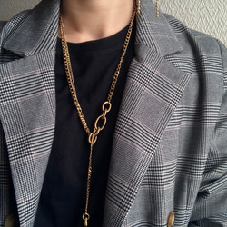 ーmix chain necklaceー　サージカルステンレス　チェーンネックレス　ネックレス　アクセサリー 19枚目の画像