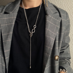 ーmix chain necklaceー　サージカルステンレス　チェーンネックレス　ネックレス　アクセサリー 17枚目の画像