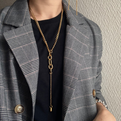 ーmix chain necklaceー　サージカルステンレス　チェーンネックレス　ネックレス　アクセサリー 20枚目の画像