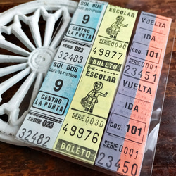 30枚【X】アルゼンチンVintageバスチケット　DA-BTA083 1枚目の画像