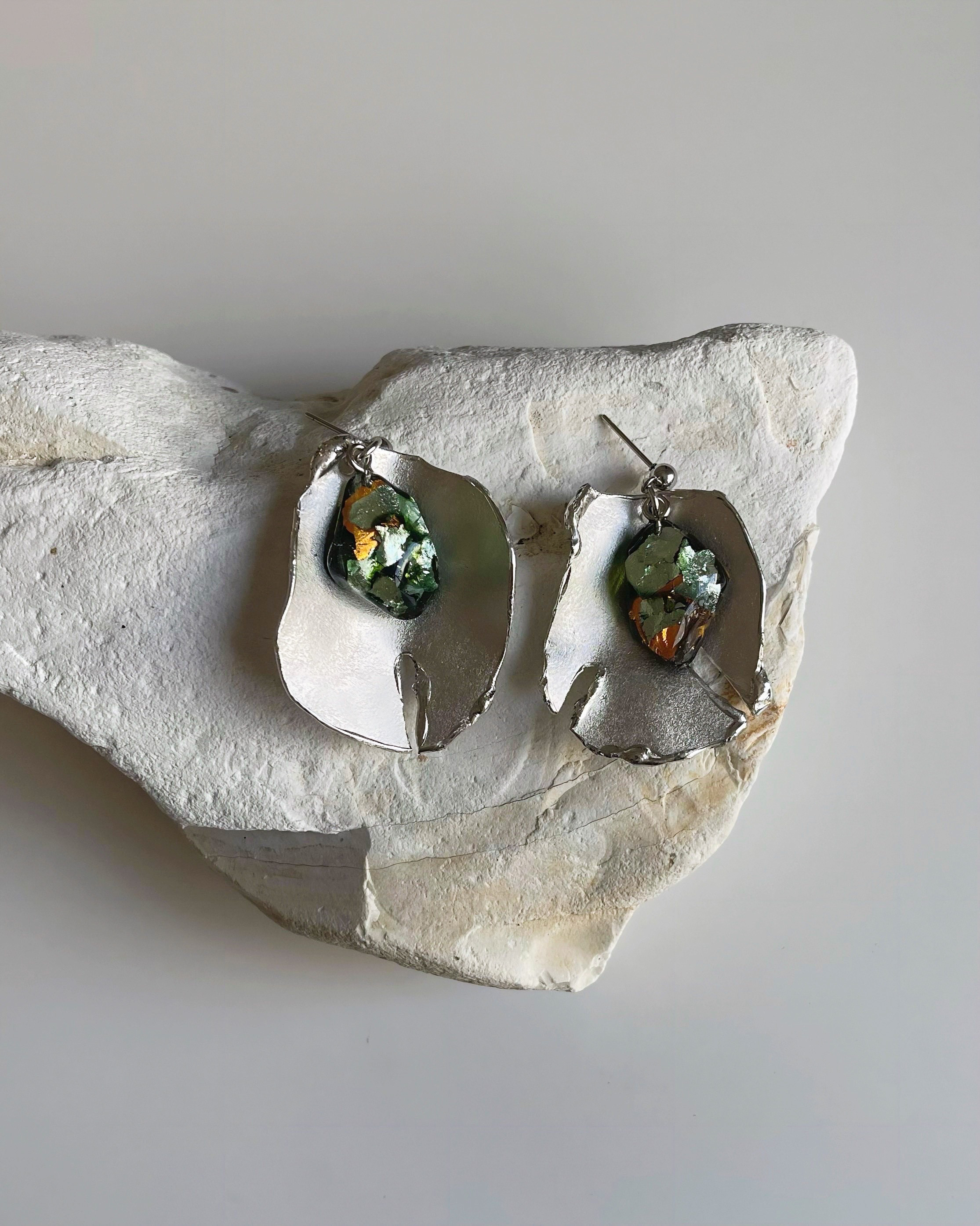 suzu leaf pierce【seiji×gold】