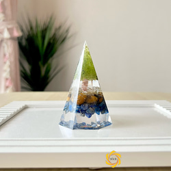 豊かさを願ったオルゴナイト〜ピラミッド型 その他インテリア雑貨