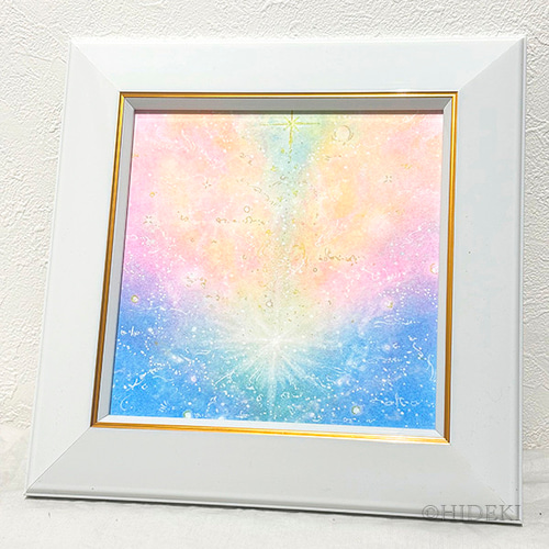 抽象画『未来に導く』 パステルアート原画 絵画 HIDEKI 通販 18758994