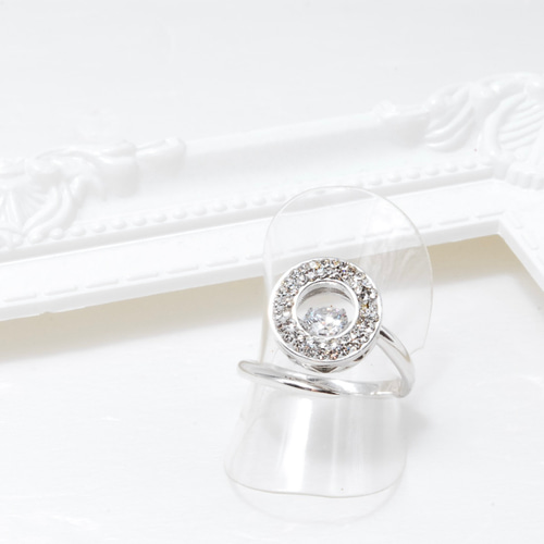 ダンシングストーンセルクルパヴェリング ジルコニア クロスフォー正規