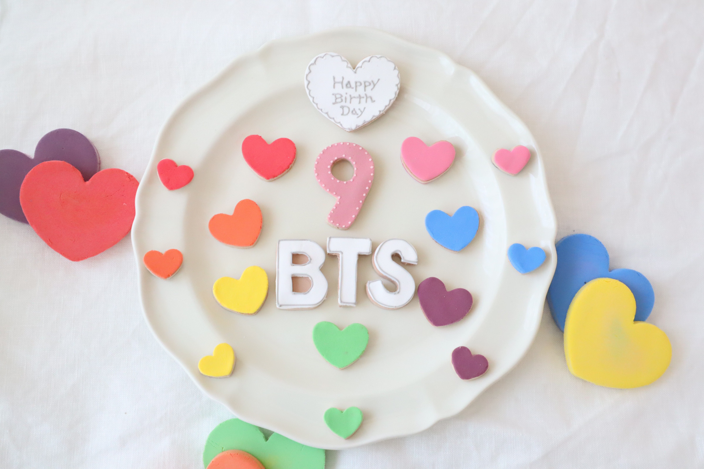 雪の結晶　SnowManクレイケーキ♡アルファベット＆ナンバー＆型♪ケーキトッパー　クレイケーキトッパー　飾り付け