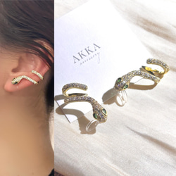 SWAROVSKI   スネークピアス　イヤーカフ SWAROVSKI スネークピアス イヤーカフ サージカルステンレス316L