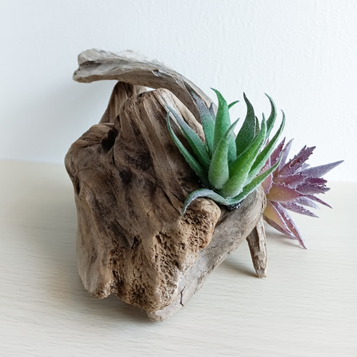 流木アート・オーナメント 爬虫類シェルターにもおススメ(1点物