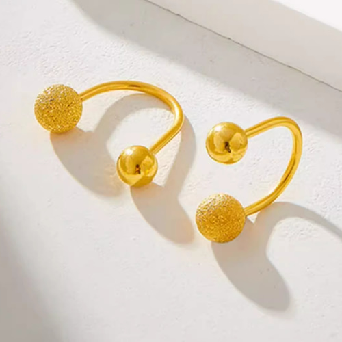 24K 24金　水滴のピアス 足金999刻印入りA 24K 24金 水滴のピアス 足金999刻印入りA アクセサリー