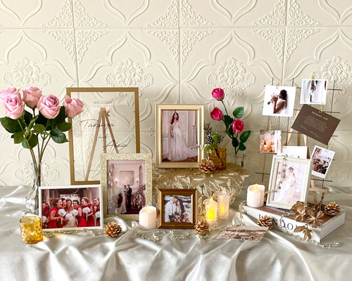 新作】ウェルカムスペース 装飾セット ホワイト ゴールド 豪華版