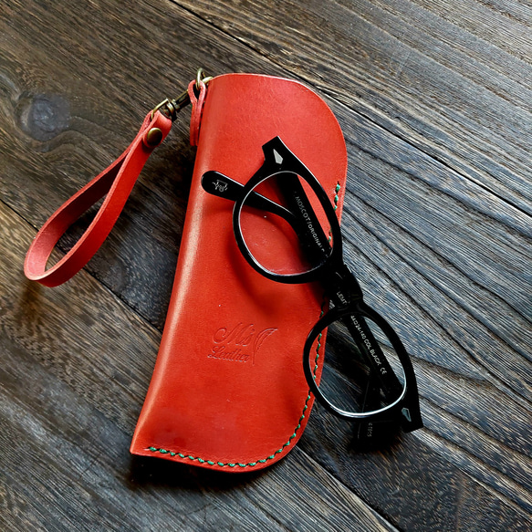 縦型メガネケース メガネケース M's Leather 通販 18761619｜Creema