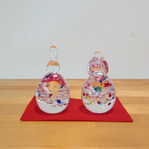 ガラスのお雛様 ひな人形・雛飾り ガラス工房やまむら 通販 18761848