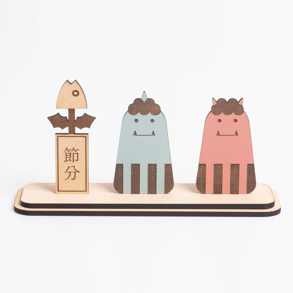 節分飾り 楽天市場】季節の輪飾り 豆まき / 節分 飾り 和雑貨 コンパクト 輪飾り