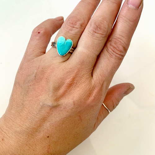 スリーピングビューティー ターコイズ リング 18金 turquoise