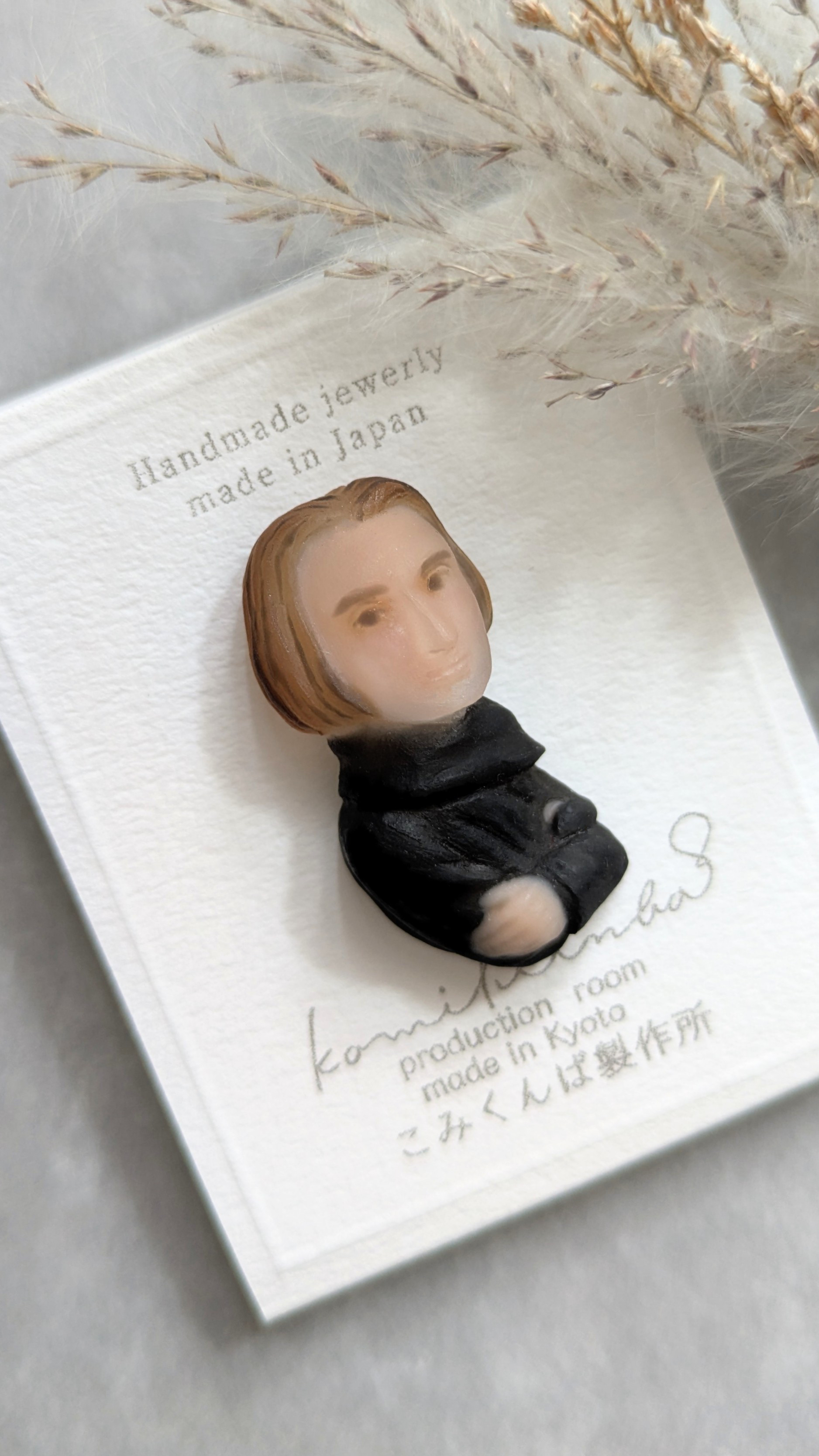 イケメン リストさんのピンバッジ／アクセサリー《偉人シリーズ》