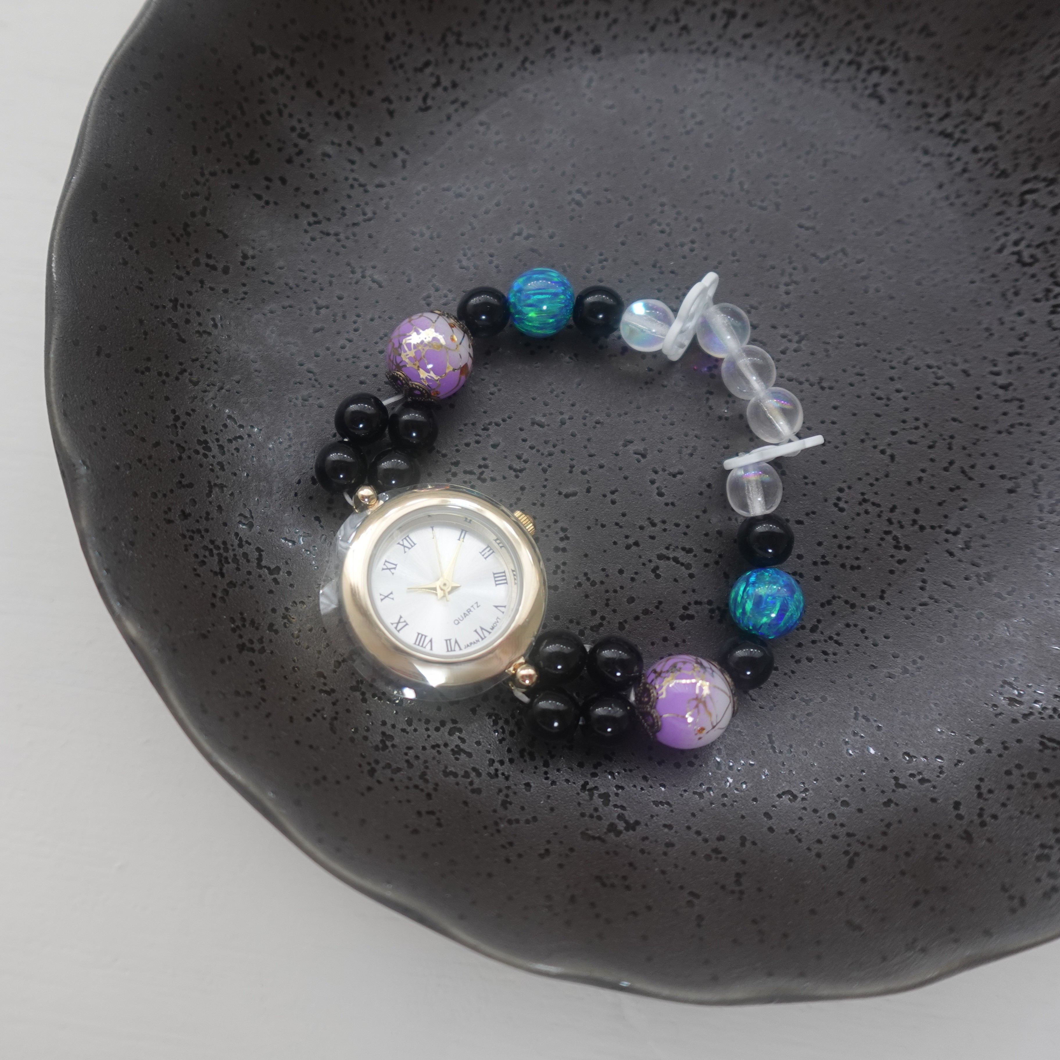 【和-なごみ-】瑠璃色のブレスレットウォッチ
