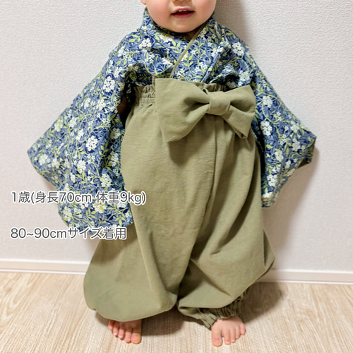 レース×ゆめかわ】ベビー袴 ベビー着物 お食い初め 初節句 ひなまつり