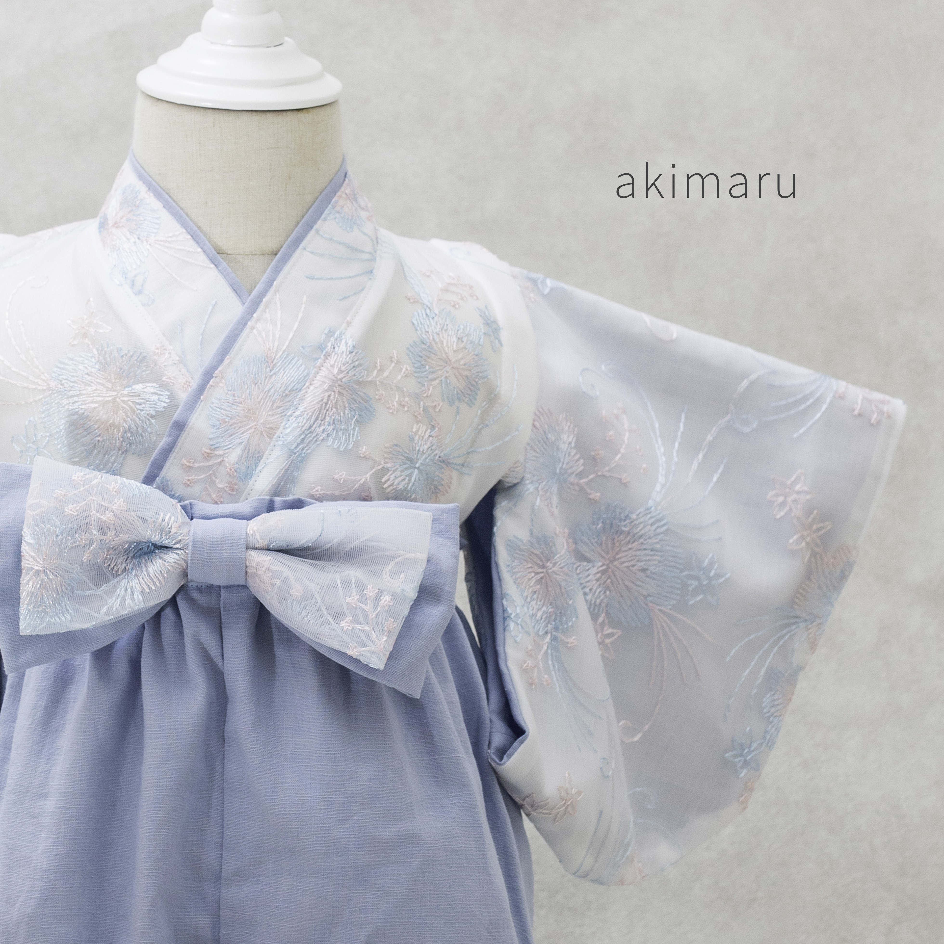 ハンドメイド☆　ベビー袴　こどもの日　初節句 ハンドメイド☆ ベビー袴 こどもの日 初節句 最 安値 価格ベビー