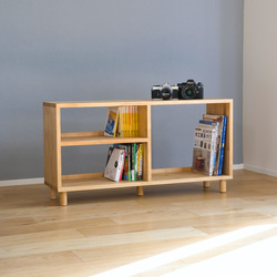 オープンシェルフ 幅90cm【ラック/テーブル/本棚/収納棚/木製