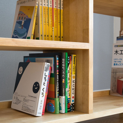 オープンシェルフ 幅90cm【ラック/テーブル/本棚/収納棚/木製】 棚