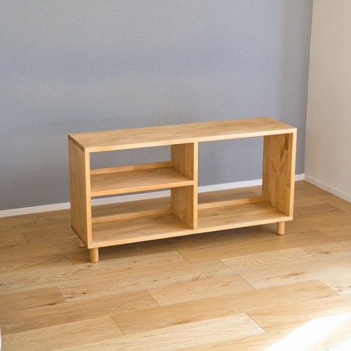 オープンシェルフ 幅90cm【ラック/テーブル/本棚/収納棚/木製】 棚