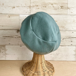 ウールキャスケット・ペールターコイズ 7枚目の画像
