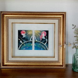 絵画「しずくふたつ 059 星のスープ」 2枚目の画像