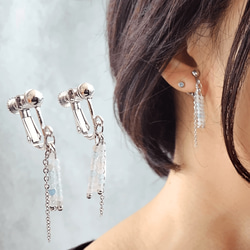 モルガナイト イヤリング・ノンホールピアス の人気通販｜Creema