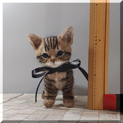 羊毛フェルト 猫 仲良し子猫ちゃん 2体セット ねこ ネコ