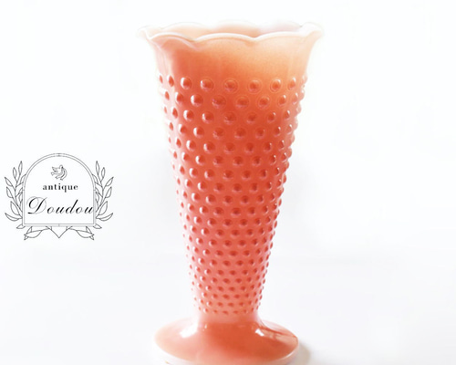 ファイヤーキング　ヴィトロック　フラワーベース　ピンク　ホワイト　グリーン 角度を変えて使えるフラワーベース corock | nucca | 波佐見焼