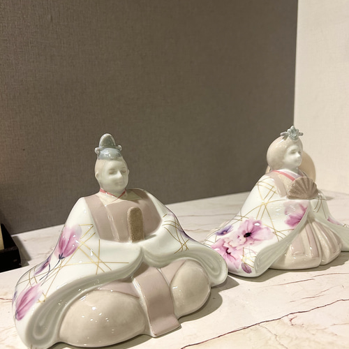 雛人形 ひな祭り アウトレット品 ポーセリン ポーセラーツ ひな人形