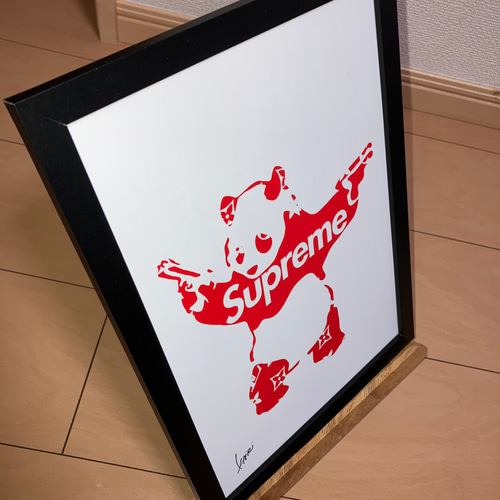 SUPREME type☆オマージュアートインテリアポスター＃85☆シュプリーム
