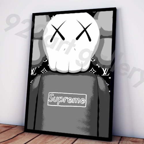 KAWS type☆オマージュアートインテリアポスター#88☆カウズ KAWS type☆オマージュアートインテリアポスター#88☆カウズ