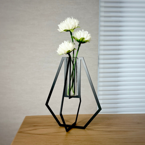 鉄の一輪挿し】一輪挿し 花器 花瓶 フラワーベース フラワースタンド