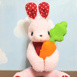 しょりんうさぎちゃんとくまさんのデート、コスモス、秋アレンジ❣️ピンク❁⃘* しょりんうさぎちゃんとくまさんのデート、コスモス、秋アレンジ