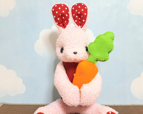 国内作家　ぬいぐるみ　仔うさぎ　値下げしました。 5%OFF】うさぎ ぬいぐるみ たけのこ TAKENOKO 森のなかま ウサギ