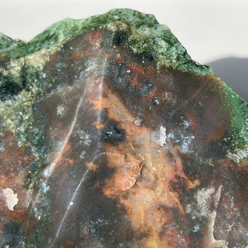 新潟三条 ジャスパー 碧玉 原石 ② 128g 天然石 stonetatsuya 通販