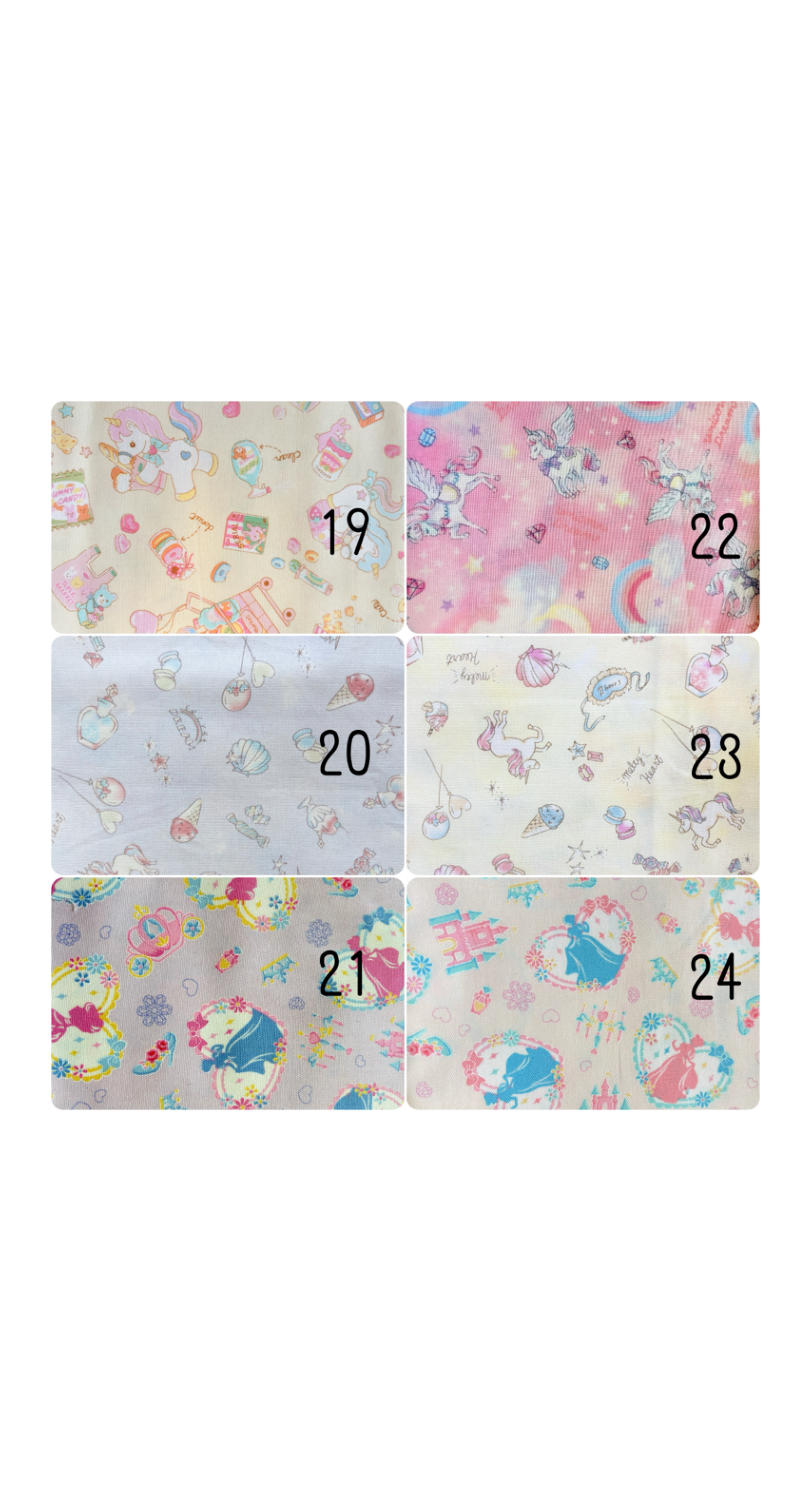 2025 入園入学グッズ オーダーページ レッスンバッグ 上靴入れ 体操部入れ ゆめかわ 女の子 ユニコーン