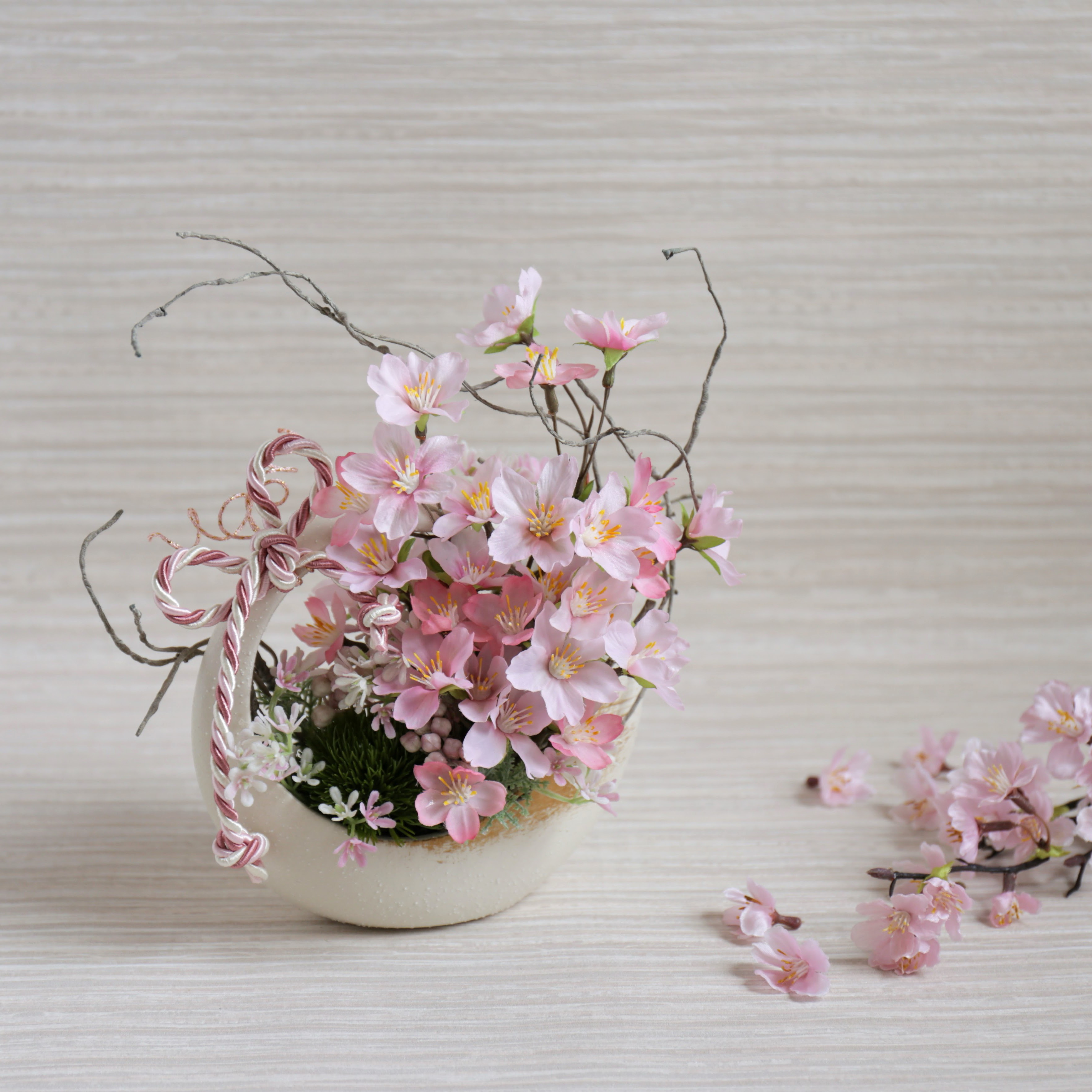 満月の桜～春の風情ある和モダン