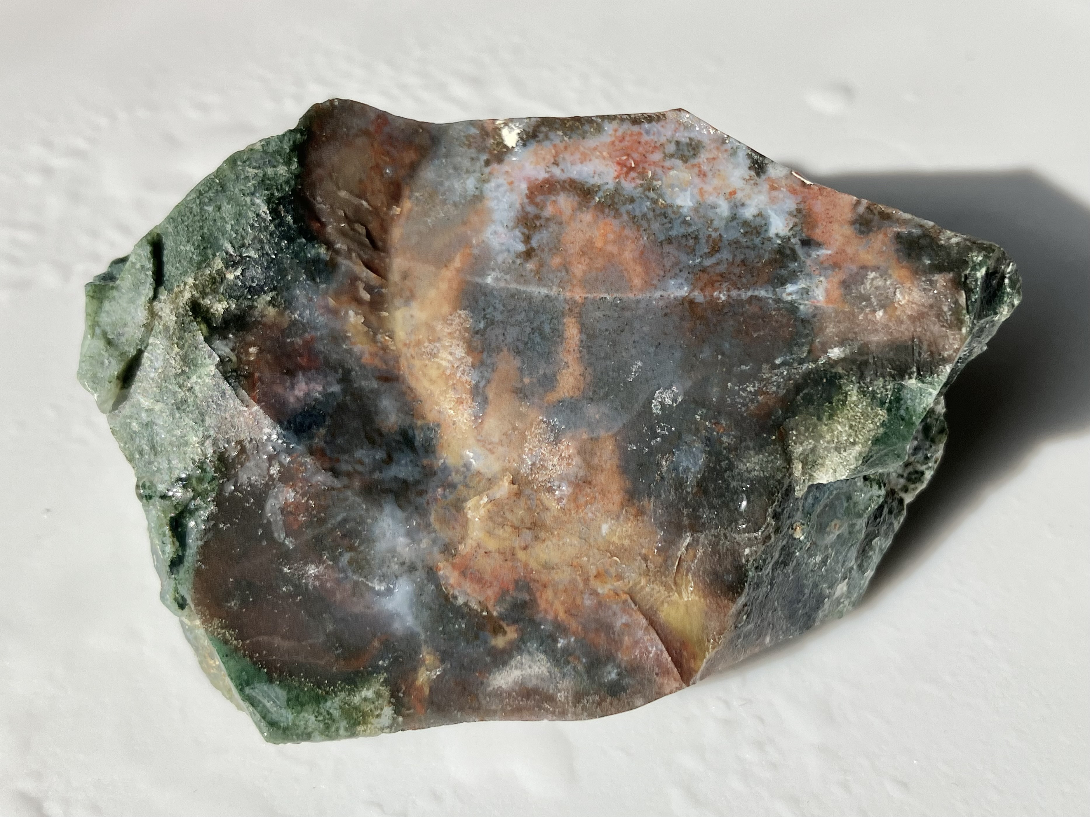 新潟三条　ジャスパー　碧玉　原石　③  116g