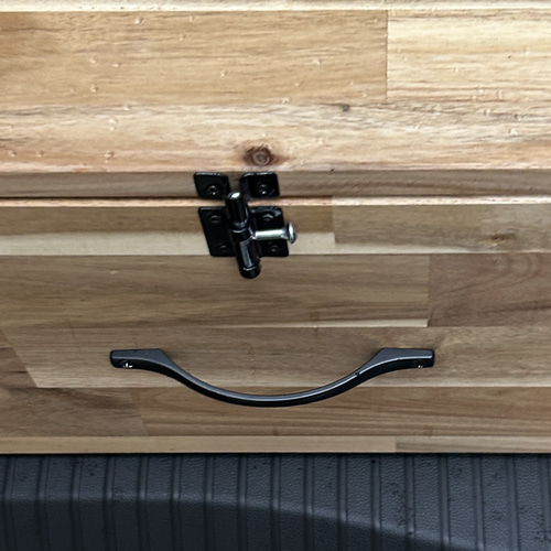 カングー2用 荷台フラット化キット アカシア材ニス仕上げ 木材・板