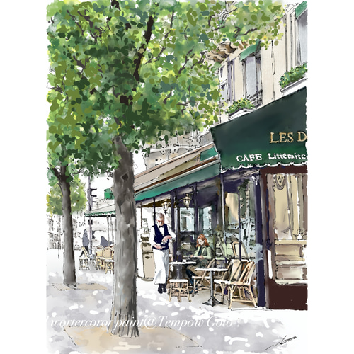 ポストカード ヨーロッパ風景画（組み合わせ自由4枚セット1.000円）No