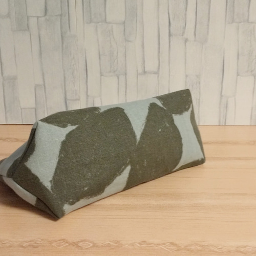 ミナペルホネン ハンドメイドさんかくまちポシェット(slow dance