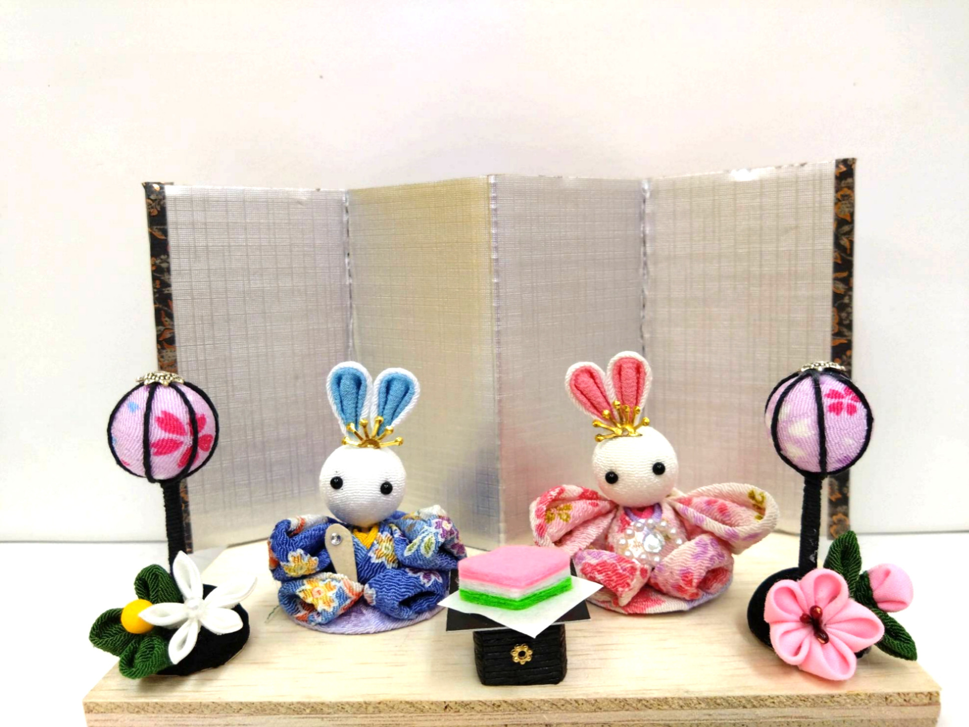 ビクトリア　ちりめん細工　端午の節句　おひな様 ひなまつり おひな様 ちりめん細工 ひな人形・雛飾り himadare
