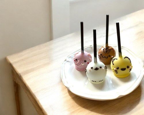 期間限定デザイン】ケーキポップ 8本セット チョコレート Kozue-Sweets