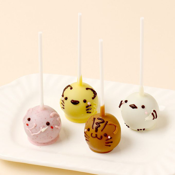 【期間限定デザイン】チョコレートケーキポップ　8本セット　 4枚目の画像